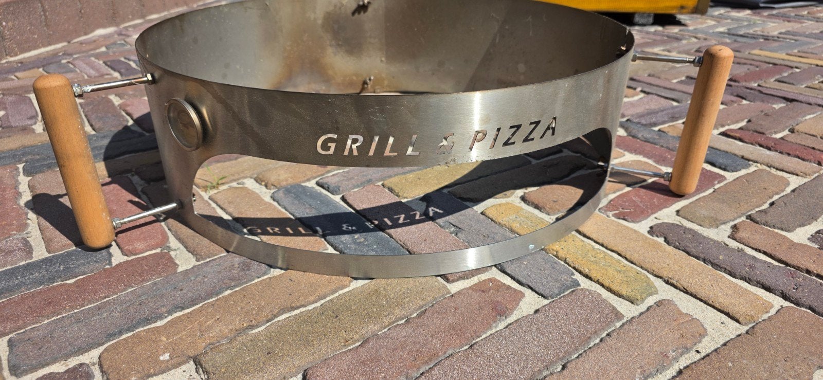 Pizzaring voor Weber BBQ 57 cm, Ophalen of Verzenden, Gebruikt, Weber (compatibel)