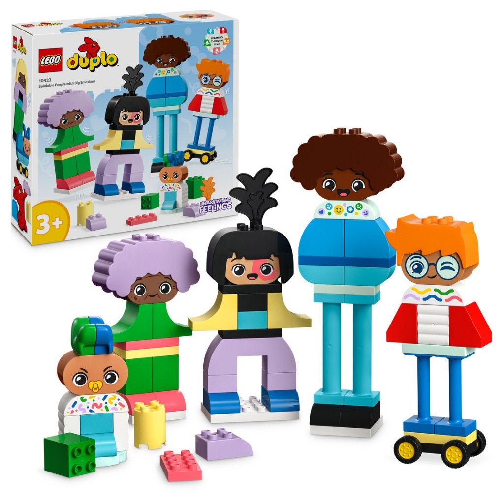 LEGO 10423 Duplo Mensen en hun Emoties 71 delig, Overige thema's, Inclusief instructies, Nieuw, Ophalen of Verzenden