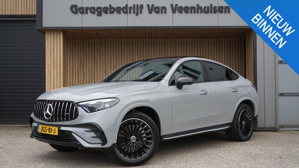 Mercedes-Benz GLC-klasse Coupé 400e 381pk 4MATIC AMG Line P, Automaat, Stof, Gebruikt, 4 cilinders