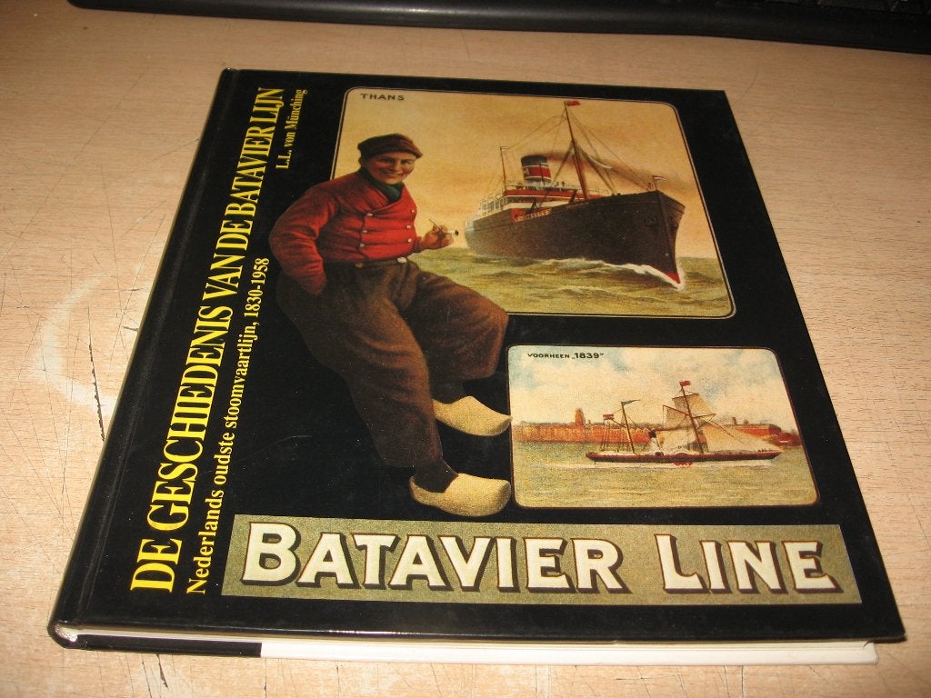 L.L.von Munching    De geschiedenis van de Batavier Lijn, Ophalen of Verzenden, Zo goed als nieuw, Boek of Tijdschrift