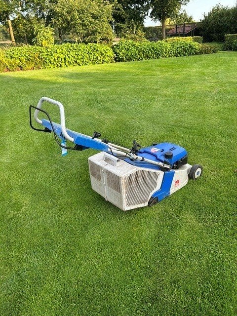 Motor grasmaaier Yamaha YLM 342, Tuin en Terras, Ophalen, Cirkelmaaier, Gebruikt, Opvangbak