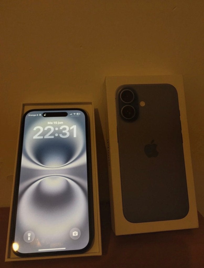 Iphone 16 128GB, Ophalen, 128 GB, Blauw, IPhone 16