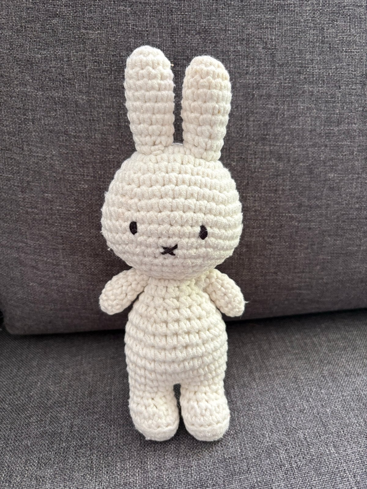 Gehaakte Nijntje knuffel van Just Dutch - Collectors item, Overige merken, Handgemaakt, Konijn, Nijntje