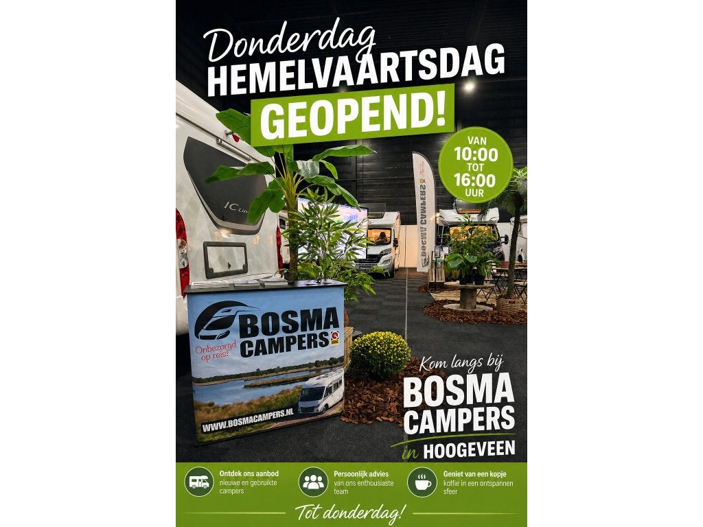 McLouis Carat 879 G Queensbed Automaat 2019, Ringverwarming, Fiat, Airbags, Bedrijf