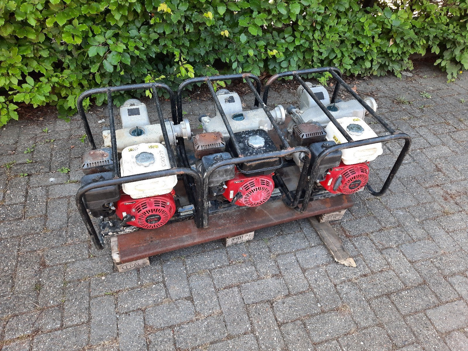 Honda wt20x waterpompen, Tuin en Terras, Waterpompen, Ophalen, Gebruikt, Handmatig, Besproeiingspomp