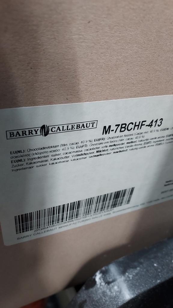 Callebaut mini chocolade drops, Ophalen, Bakvorm