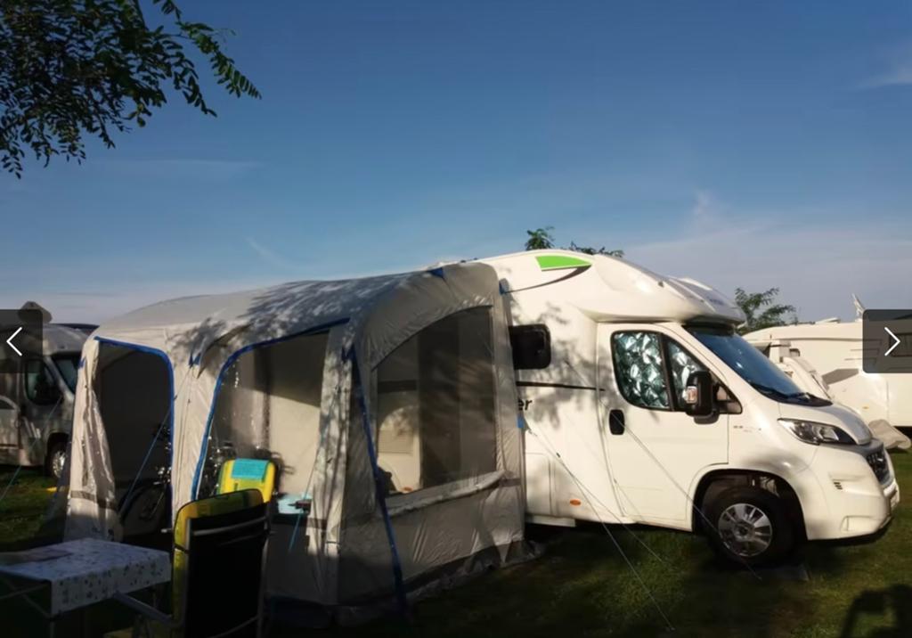 Herzog Pegasus Air campertent, Ophalen, Zo goed als nieuw, Tot en met 5