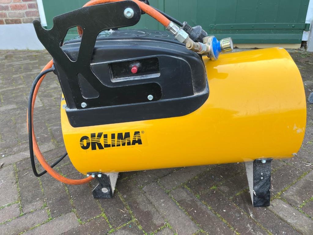 Gasheater Oklima SG 120-MC | Piëzo (weinig gebruikt), Doe-het-zelf en Verbouw, Verwarming en Radiatoren, Ophalen, 30 tot 80 cm