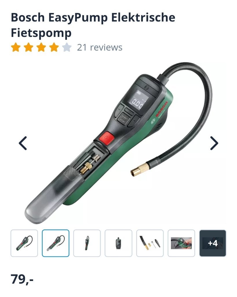 Bosch EasyPump pomp, nieuw in doos, Ophalen of Verzenden, Nieuw
