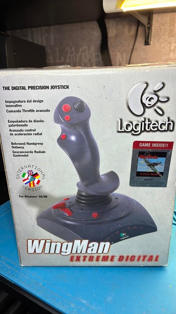 Logitech Wingman Extreme Digital – in doos - als nieuw!, Ophalen of Verzenden, Zo goed als nieuw, Logitech