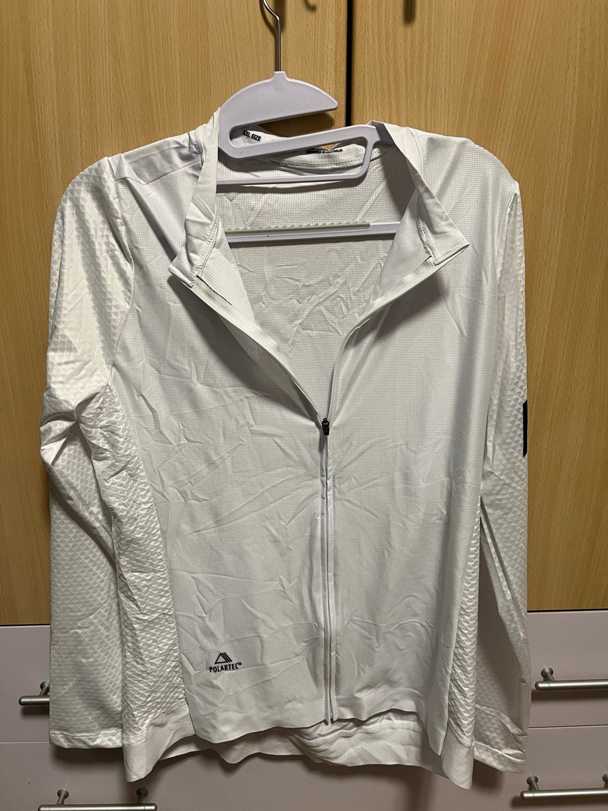 fietsshirt XXL, Wit, Overige maten, Ophalen of Verzenden, Zo goed als nieuw