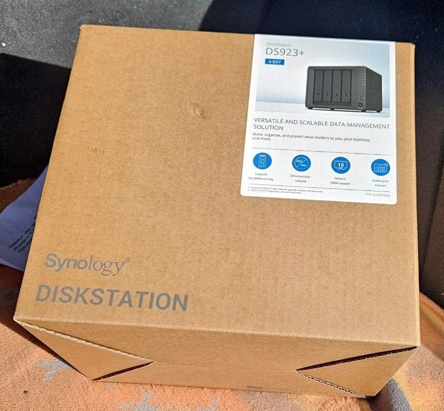 Synology DiskStation DS923+ NAS Opslagserver Nieuw, Computers en Software, NAS, Ophalen of Verzenden, Nieuw
