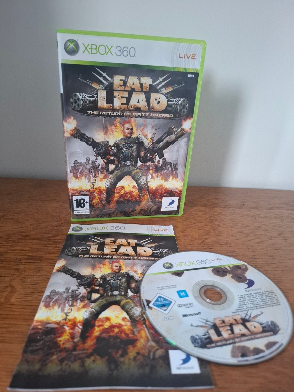 Eat lead xbox 360 game, 1 speler, Ophalen of Verzenden, Zo goed als nieuw
