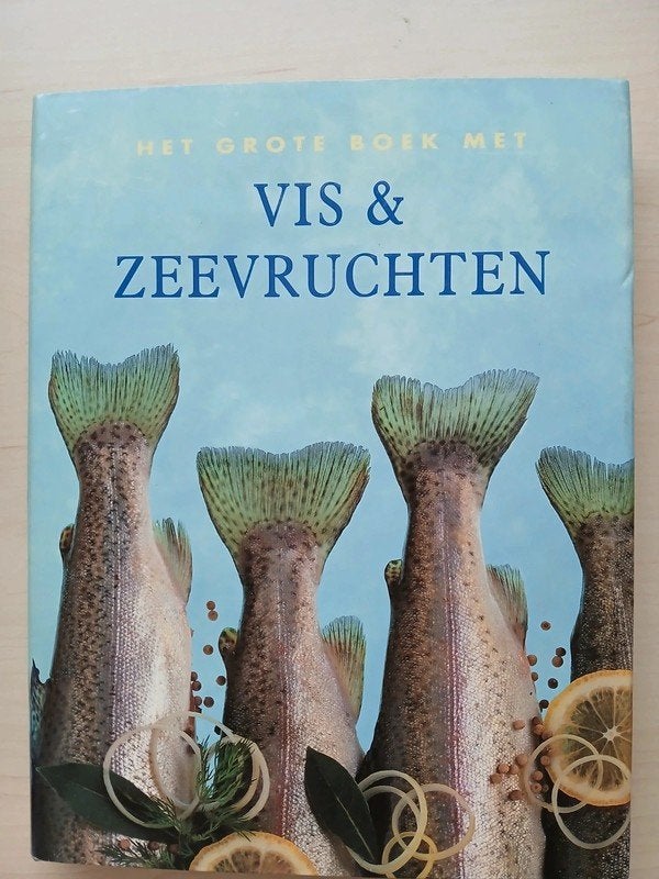 Vis & Zeevruchten /Kookboek /Recepten, Ophalen of Verzenden, Zo goed als nieuw, Overige gebieden, Hoofdgerechten