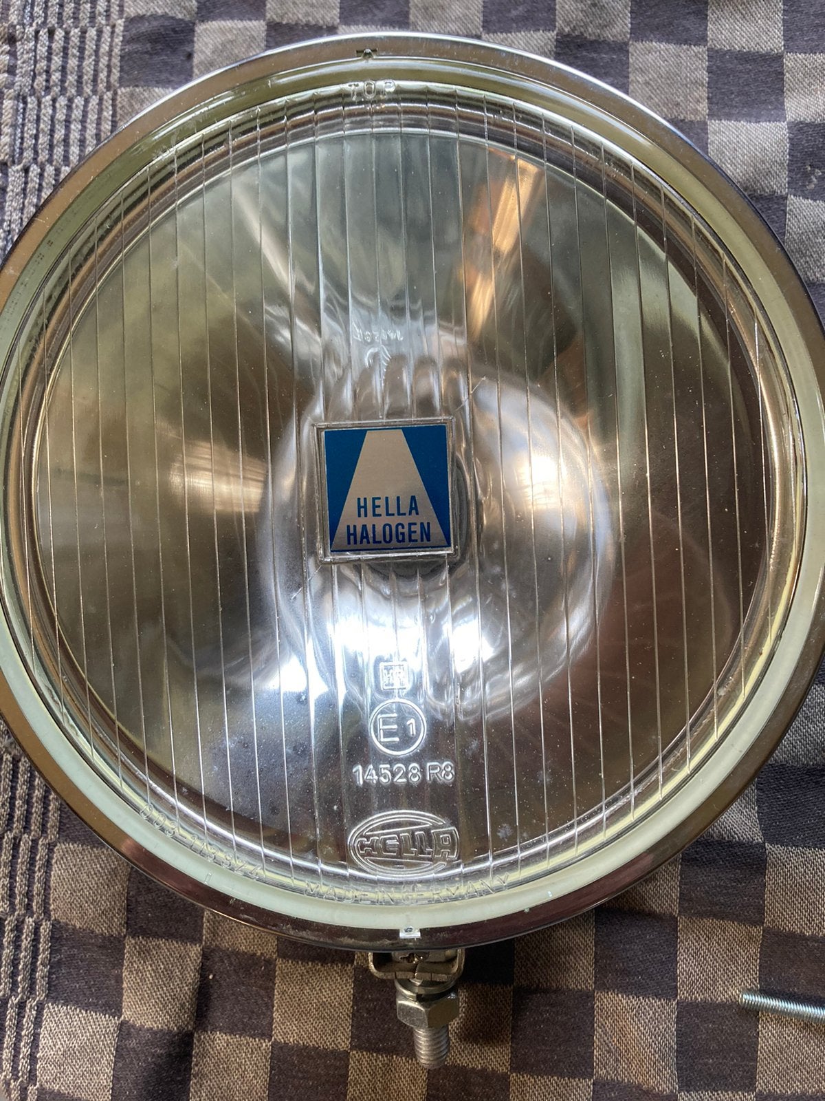 Oldtimer 2 Hella verstralers type 192  en diameter 20 cm, Auto-onderdelen, Ophalen of Verzenden, Gebruikt