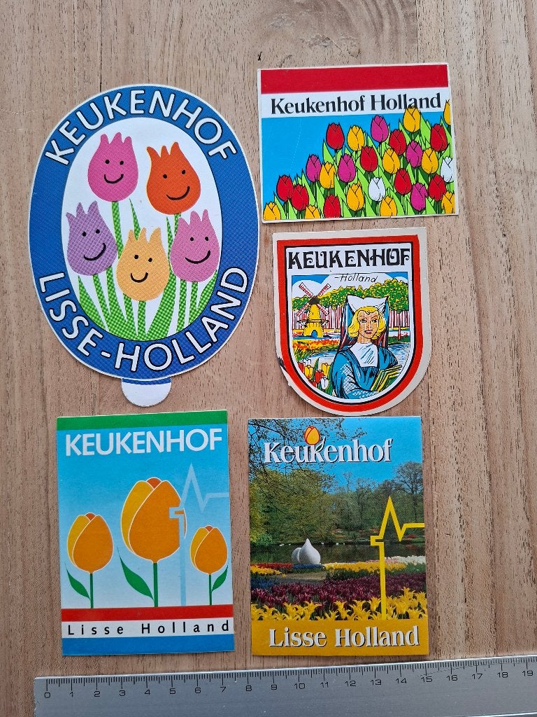 Stickers Keukenhof Lisse, Ophalen of Verzenden, Zo goed als nieuw, Overige typen