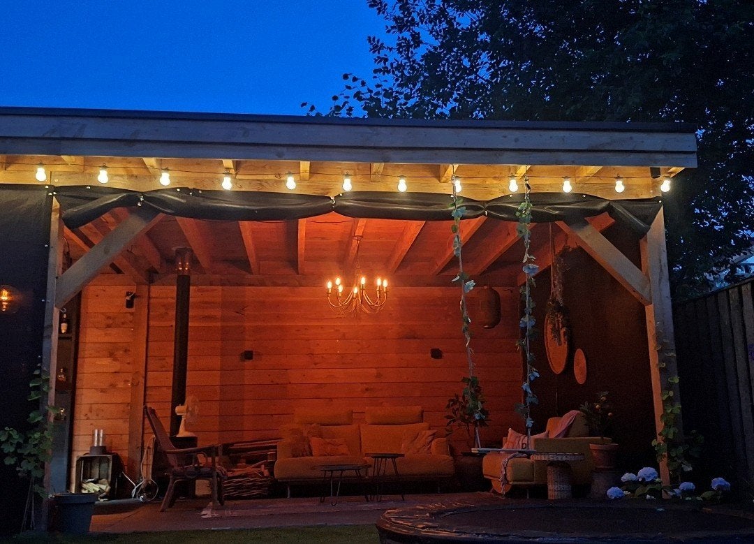 Verandadoeken op maat van Daylight Trading, Tuin en Terras, Ophalen, Zo goed als nieuw, Veranda