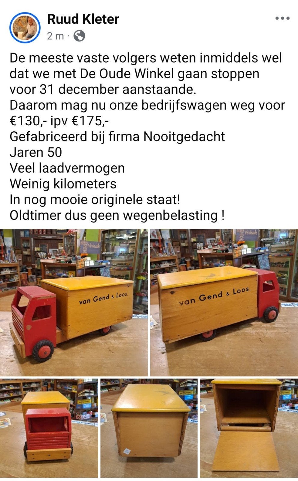 Van Gend en Loos, Ophalen of Verzenden