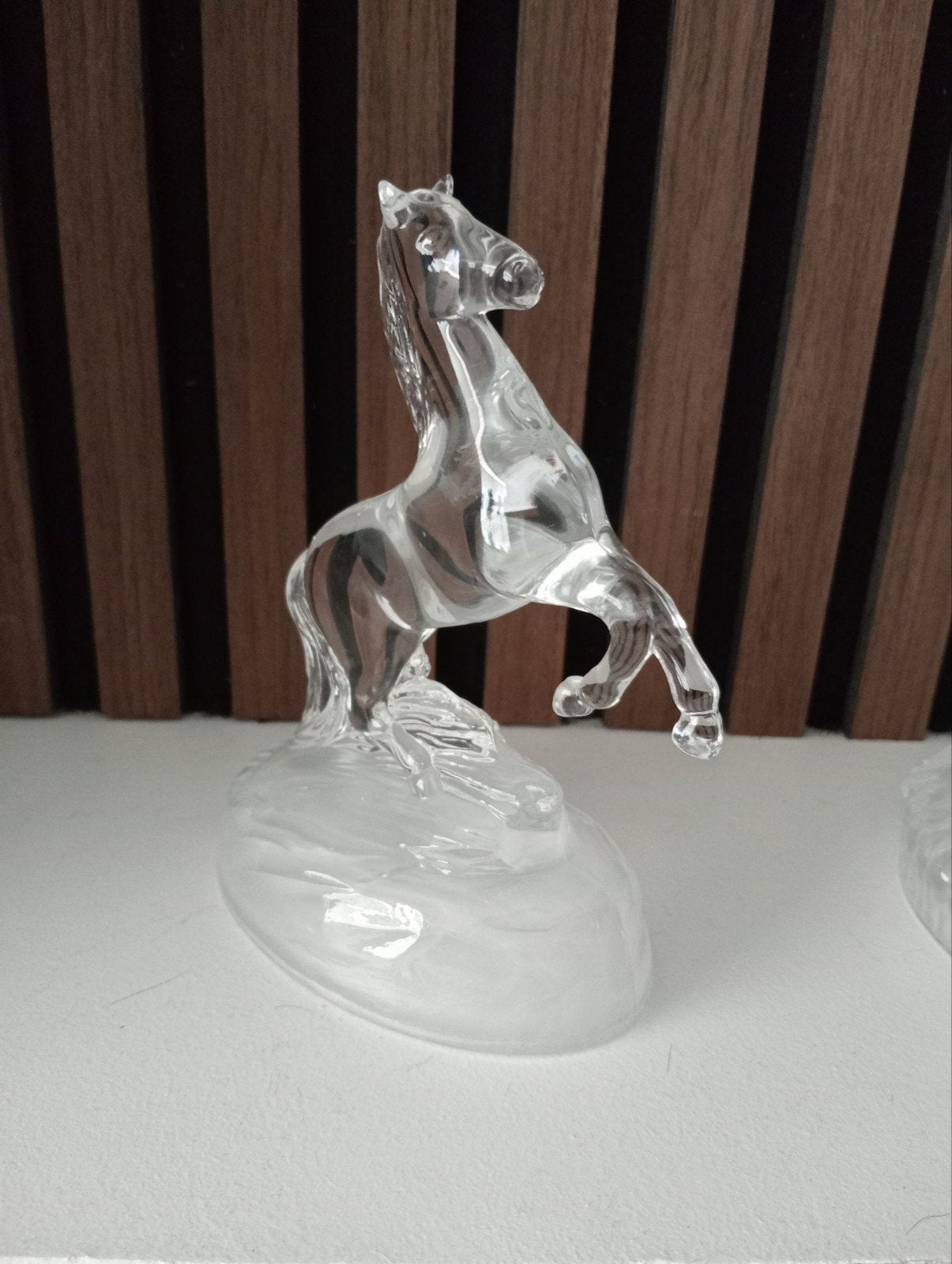 Cristal d'Arques paard beeldje - Elegant en decoratief, Ophalen of Verzenden, Zo goed als nieuw, Dier