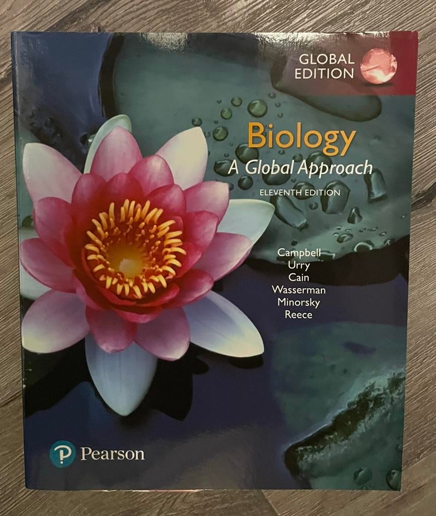 Campbell Biology Global Approach 11th ed ISBN 9781292170435, Boeken, Ophalen of Verzenden, Beta, Zo goed als nieuw, WO