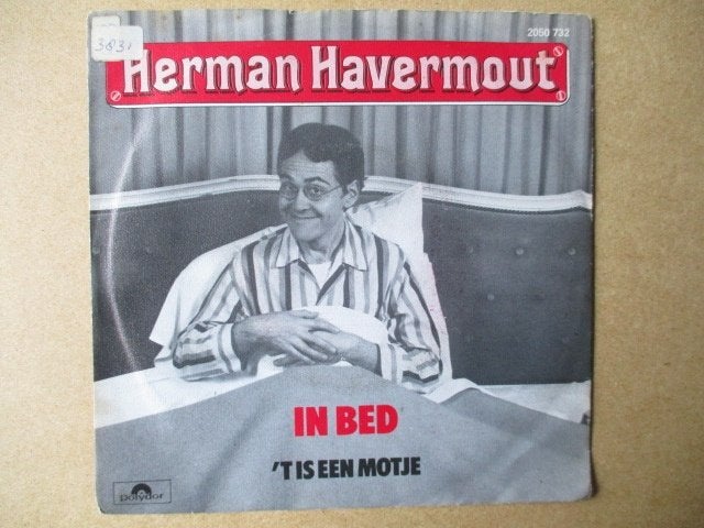 s0257 herman havermout - in bed, Ophalen, Gebruikt, 7 inch, Overige genres