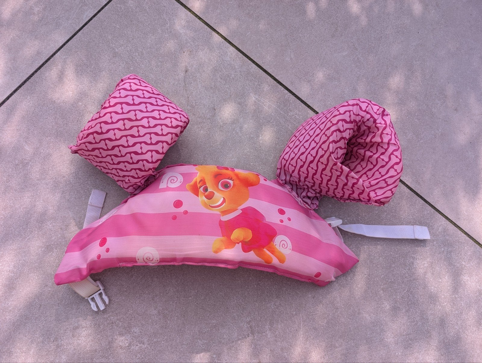 Roze zwembandjes/zwemvestje Paw Patrol Skye, Ophalen of Verzenden, Gebruikt