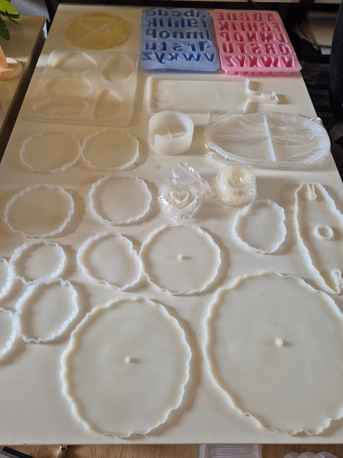 Epoxy mallen en materialen, Ophalen