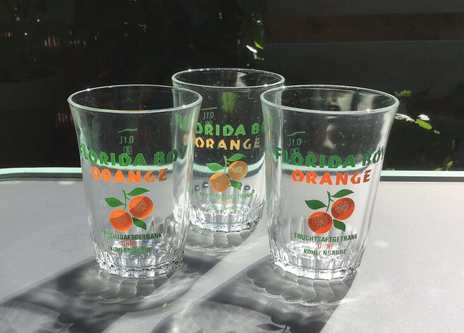 Florida Boy Orange sapglazen - 3 stuks -, Ophalen of Verzenden, Huis en Inrichting