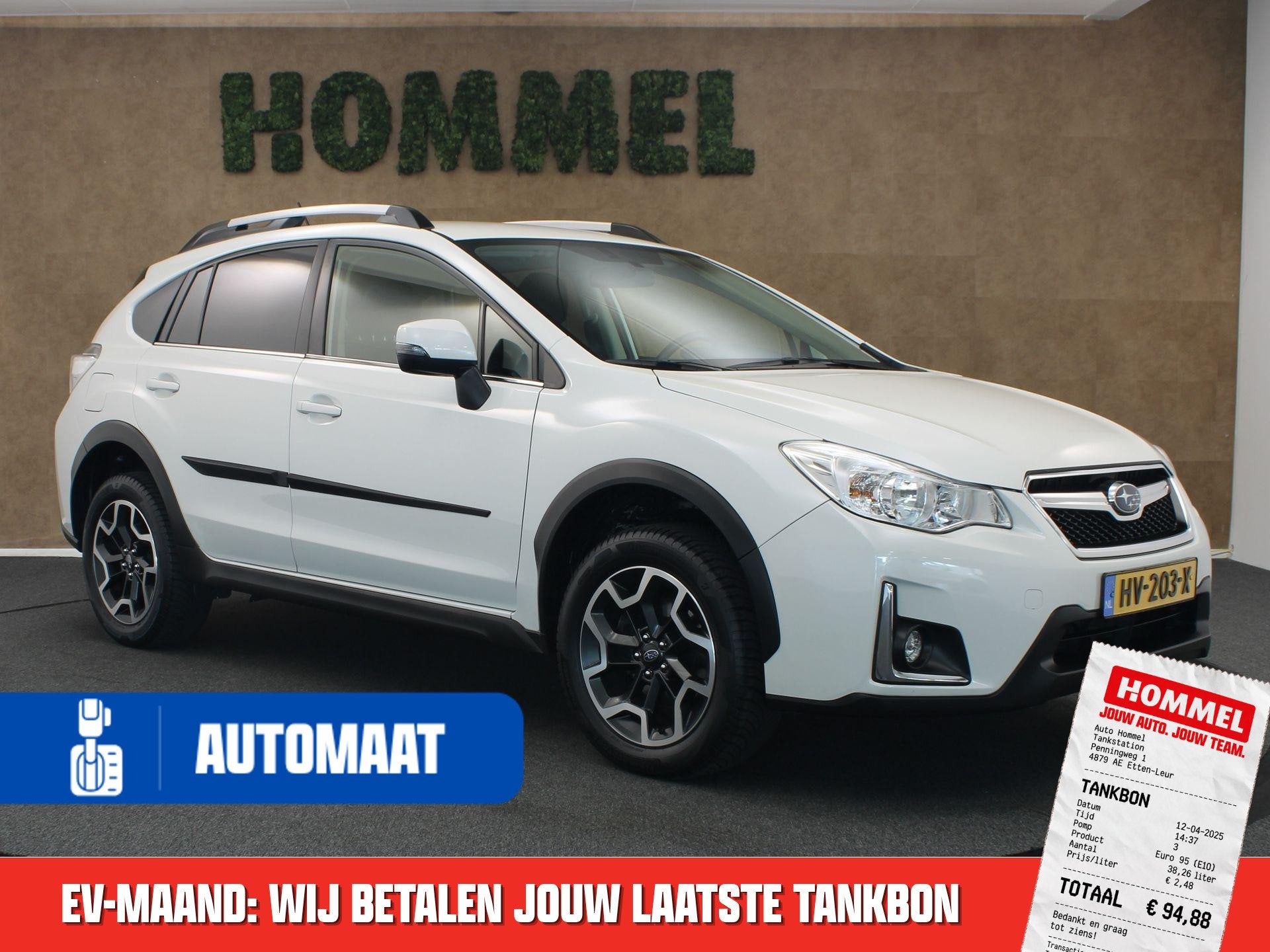 Subaru XV 2.0i Comfort AWD - ORIGINEEL NEDERLANDSE AUTO - AF, Auto's, Automaat, 4 cilinders, 150 pk, Wit