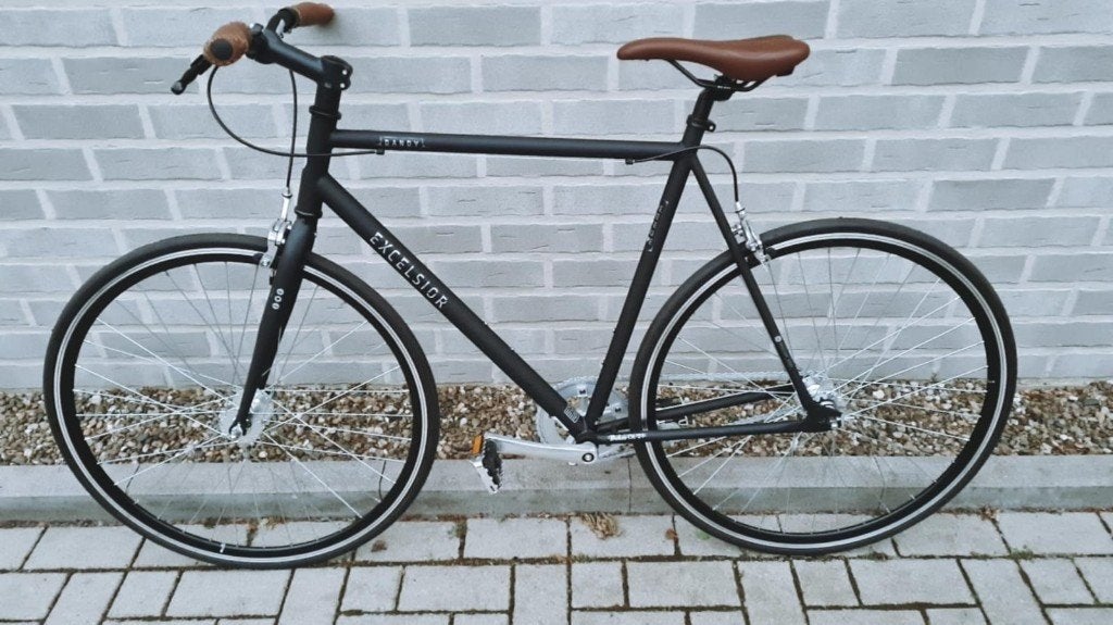 Herenfiets/damesfiets, singlespeed / fixie – EXCELSIOR Dandy, 56 cm of meer, Ophalen, Zo goed als nieuw, Overige merken