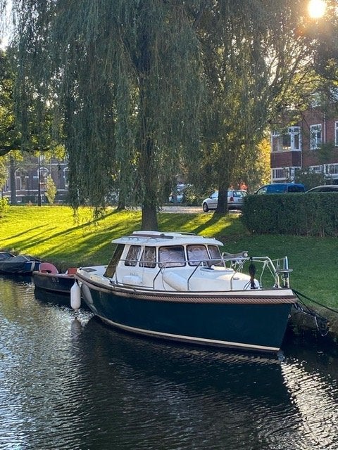 Prachtige instapklare HABER 660M Kajuitsloep, Watersport en Boten, Motorboten en Motorjachten, Overige merken, Gebruikt, 15 pk