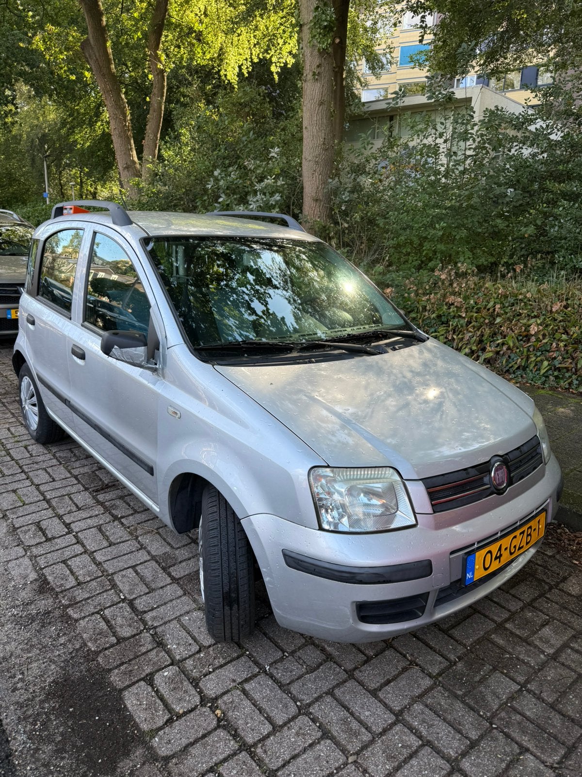 Fiat Panda 1.2 Dualogic 2008 Grijs, Stof, 1242 cc, 840 kg, Origineel Nederlands