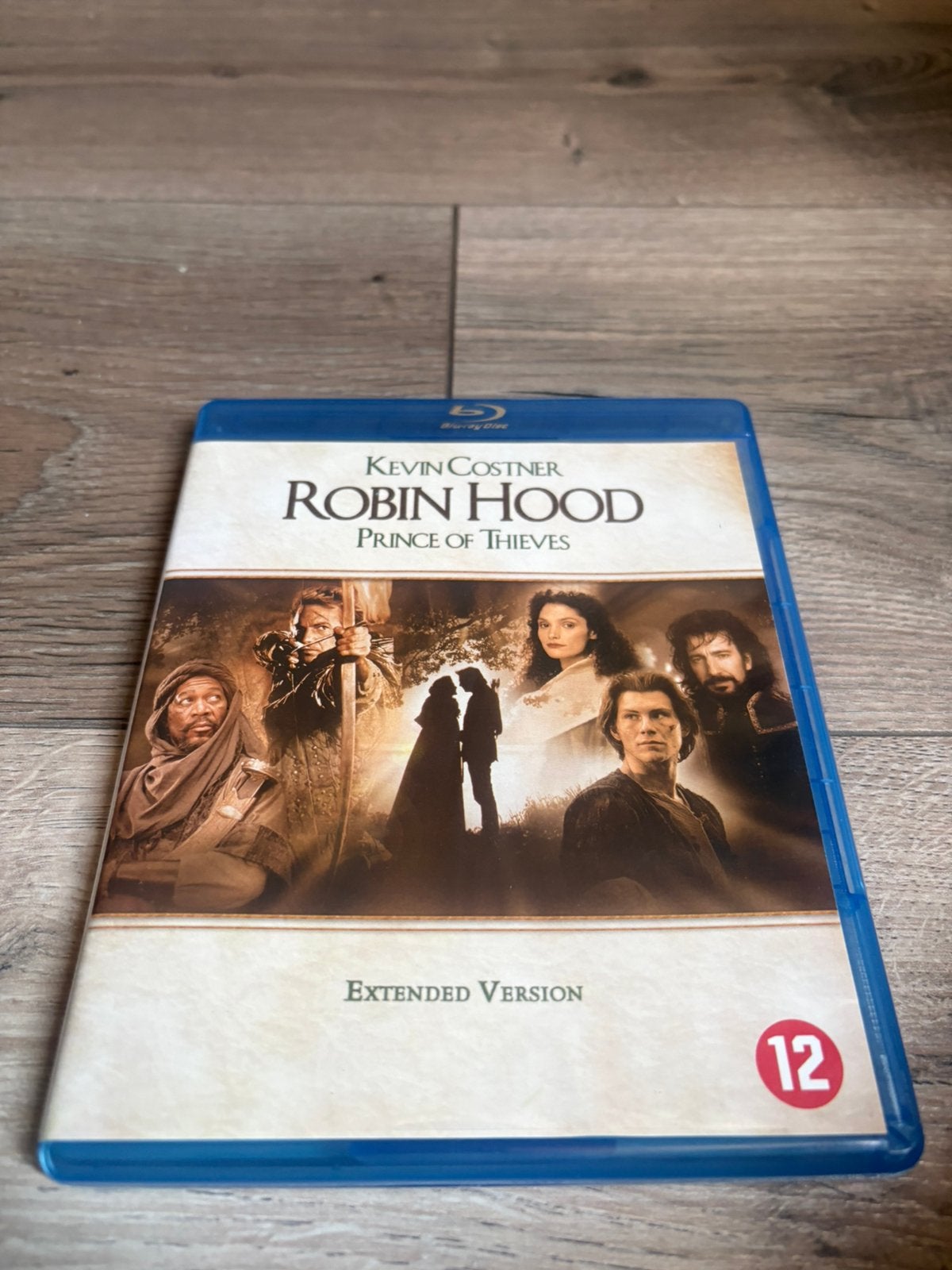 Robin Hood Prince of Thieves blu ray NL uitgave, Ophalen of Verzenden, Zo goed als nieuw, Muziek en Concerten