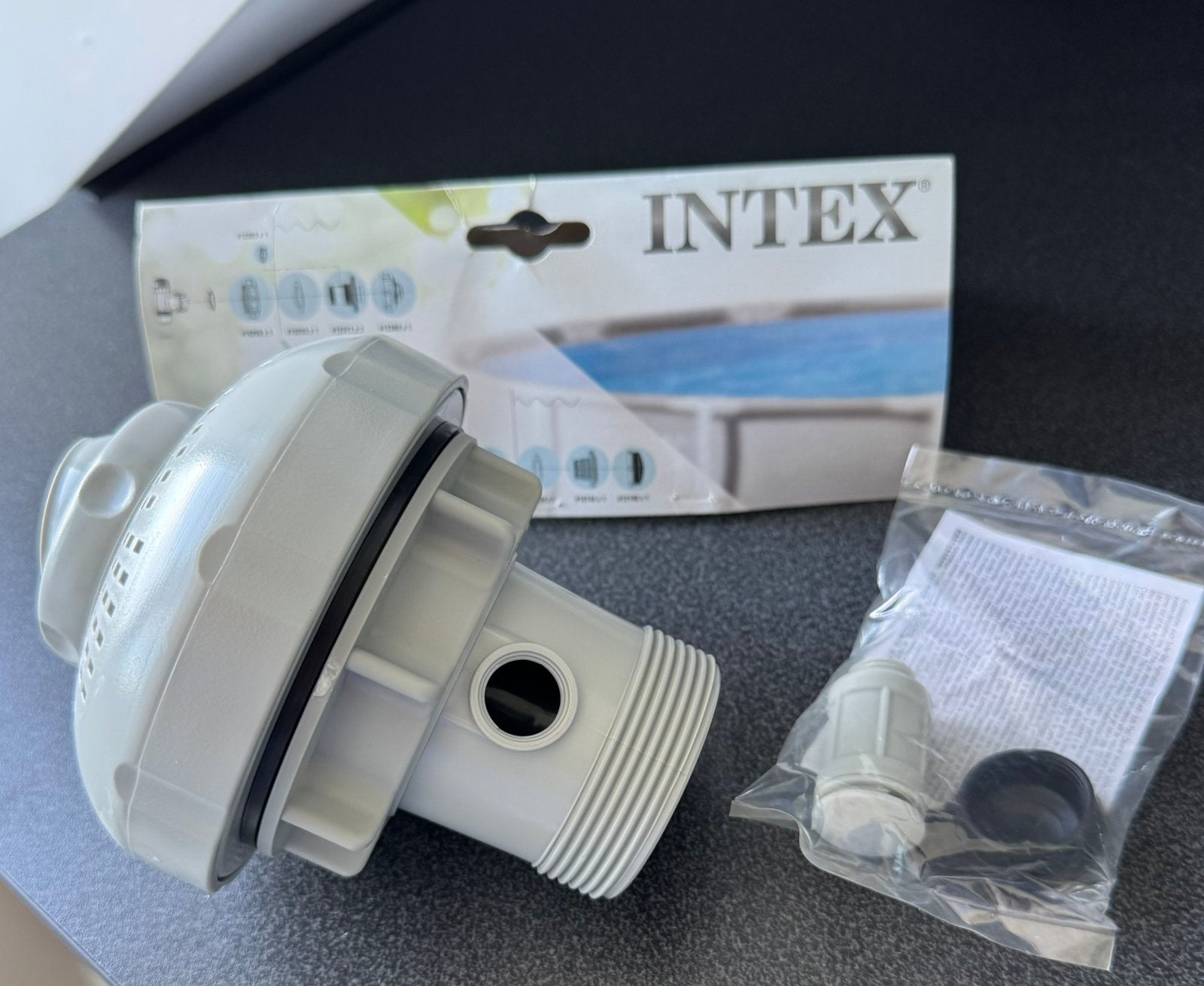 Intex Zwembad Hydro Aeratio Inlaatmondstuk 38mm, Ophalen of Verzenden, Nieuw, Skimmer