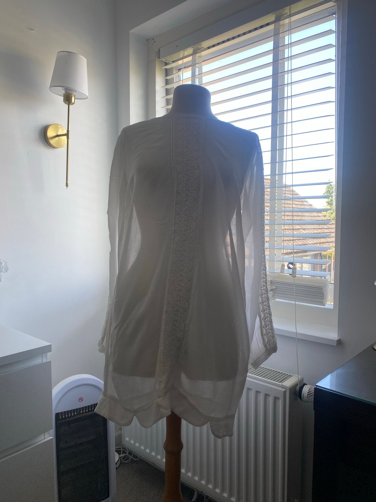 Part Two Witte Tuniek Maat 38 - Netjes of Sportief, Ophalen of Verzenden, Zo goed als nieuw, Maat 38/40 (M), Wit
