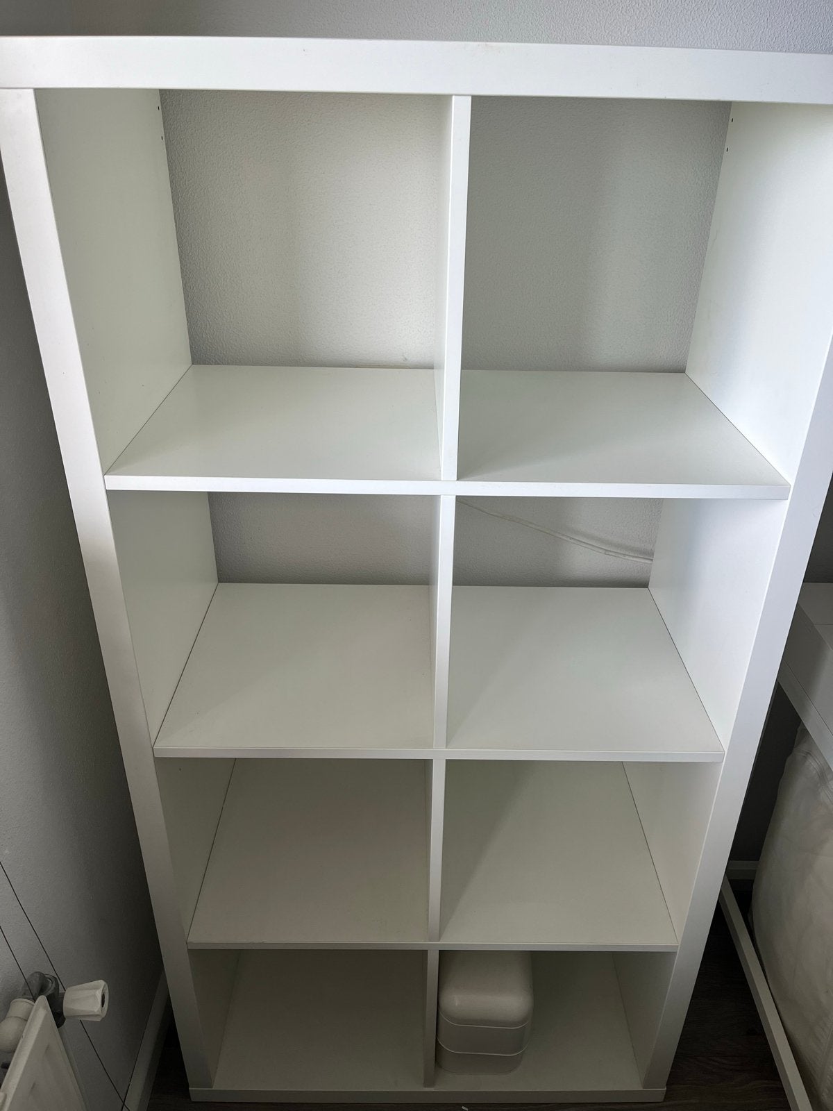 IKEA Kallax Kast 2x4 vakken wit, Ophalen, Gebruikt, 100 tot 150 cm, 50 tot 100 cm