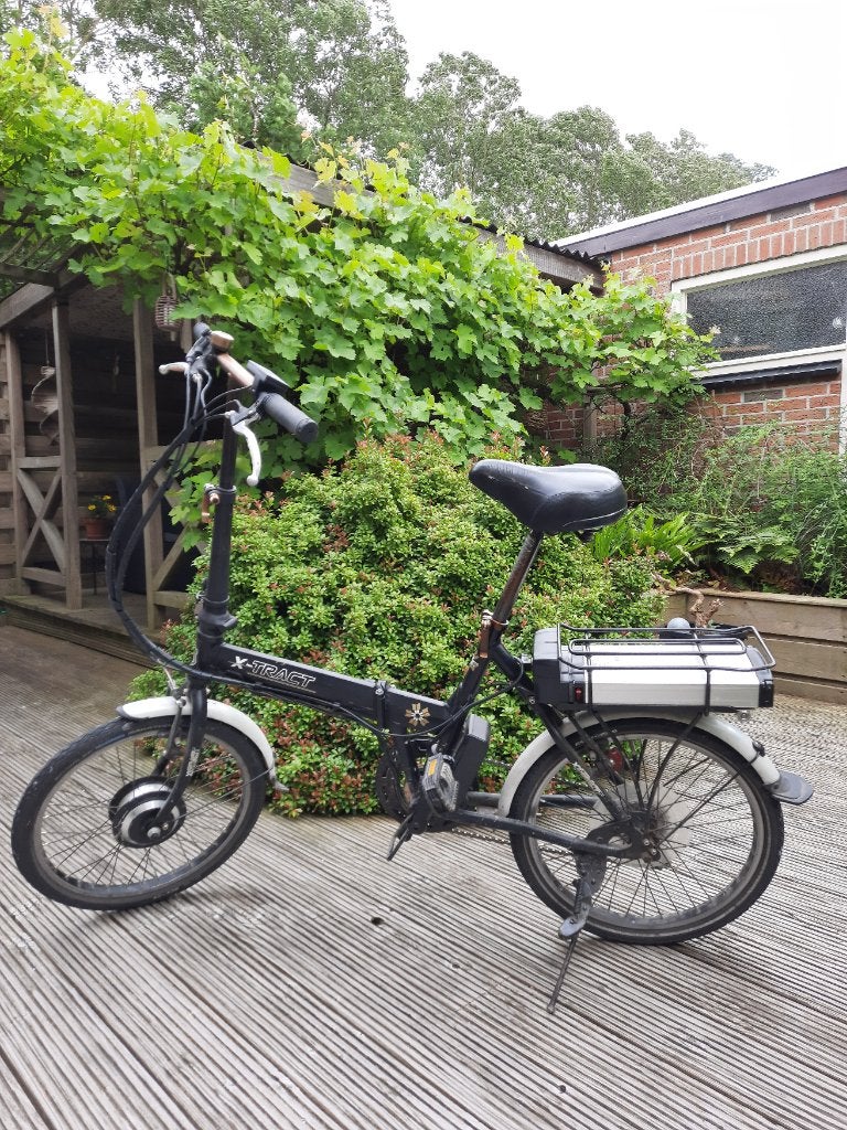 Elektrische vouwfiets, 20 inch of meer, Gebruikt, Velgrem, Versnellingen