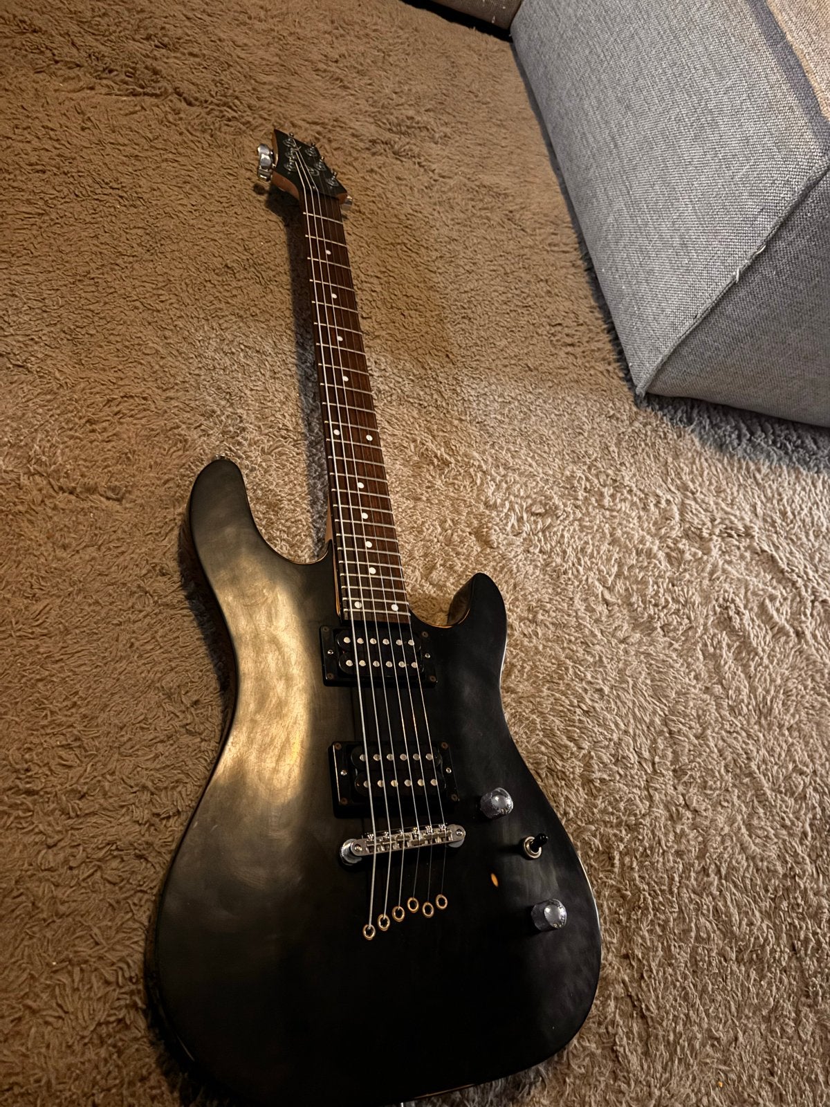 Cort KX-5 elektrische gitaar - Zwart, Gebruikt, Muziek en Instrumenten, Ophalen of Verzenden, Gebruikt, Solid body, Overige merken