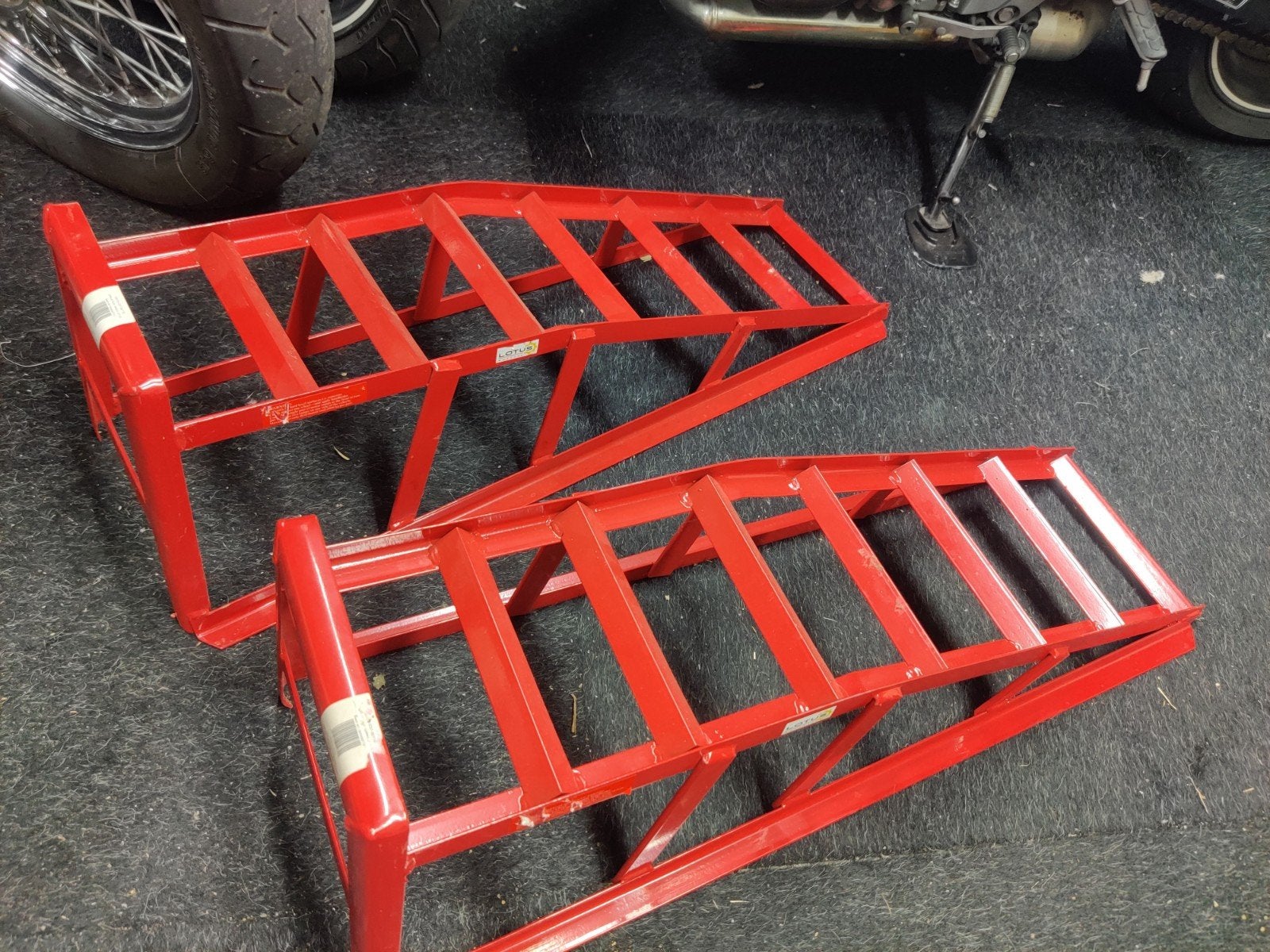 Lotus Oprijsteun 1000 kg - Set van 2, Ophalen