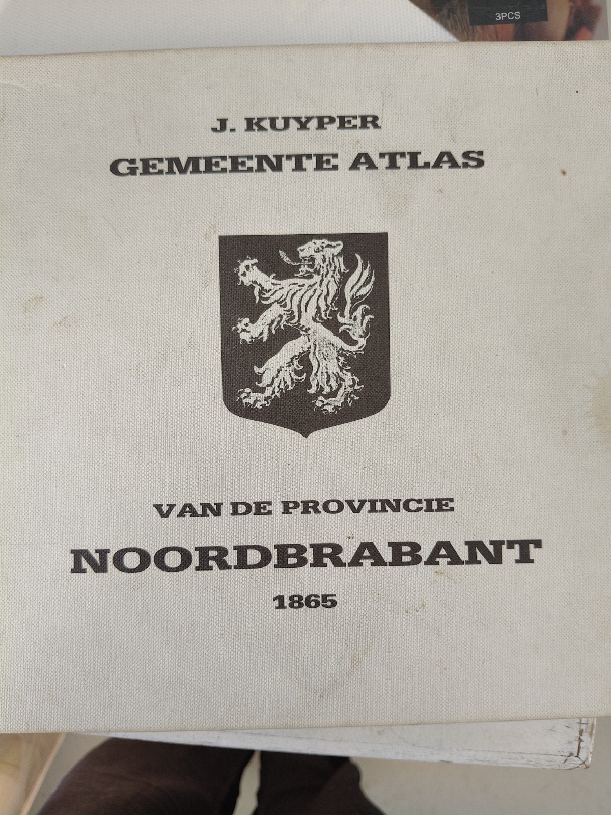 J. Kuyper Gemeente Atlas Provincie Noordbrabant 1865, Gelezen, J. Kuyper, Overige atlassen, Ophalen of Verzenden
