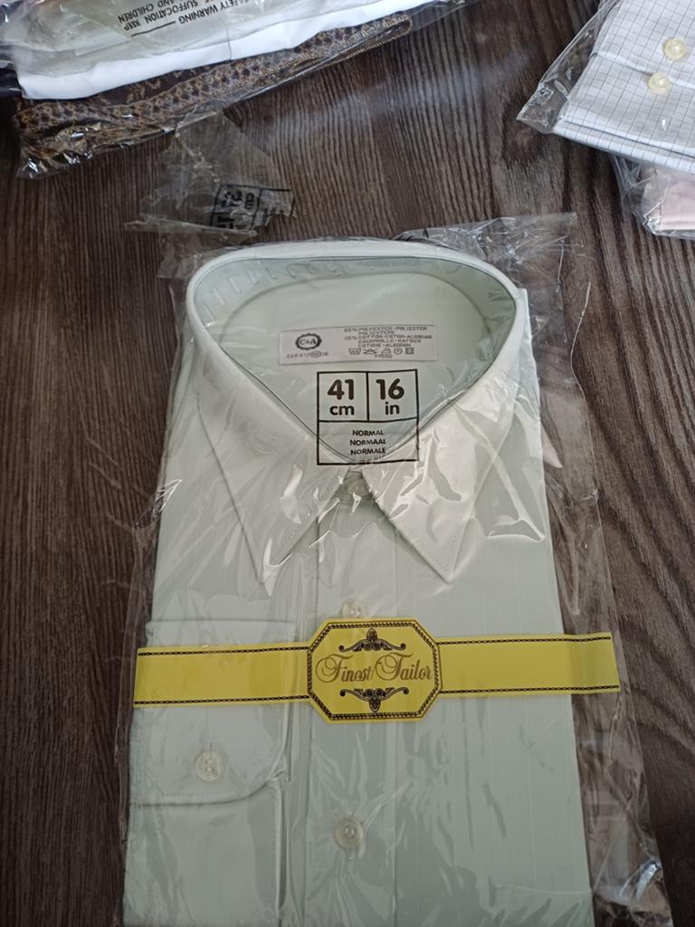 Witte blouse maat 41 merk C&A (nieuw), Ophalen of Verzenden, Zo goed als nieuw, Wit, Halswijdte 41/42 (L)