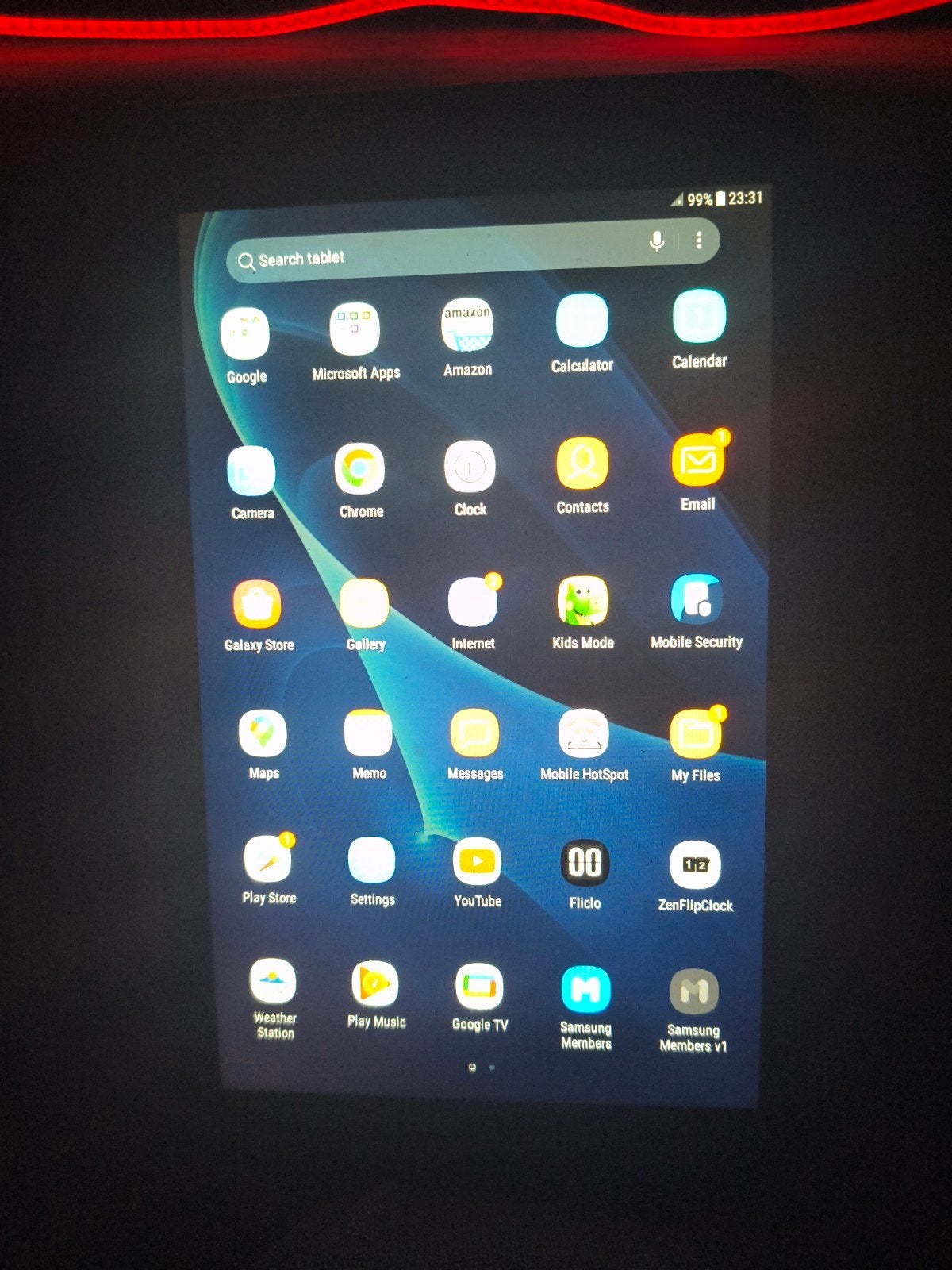 Samsung E tab, Computers en Software, Android Tablets, Ophalen of Verzenden, Zo goed als nieuw, 10 inch