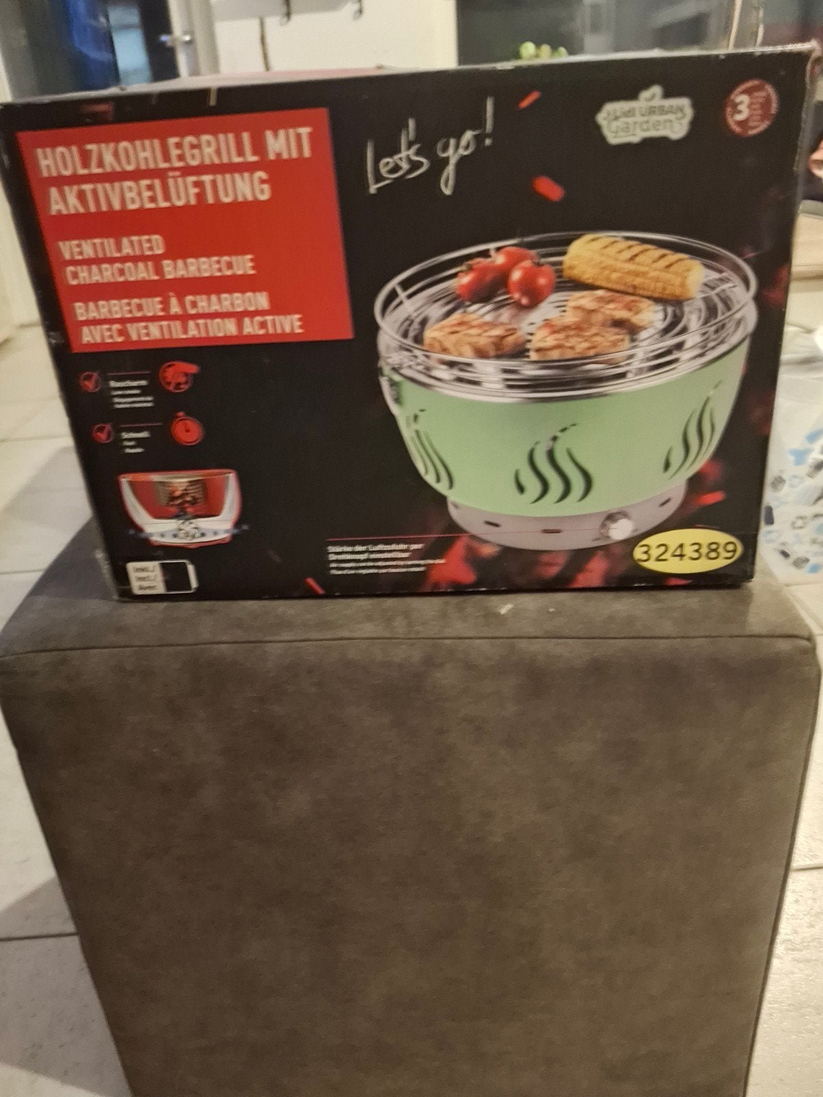 Ventiladed charcoal barbecue, Ophalen of Verzenden, Nieuw