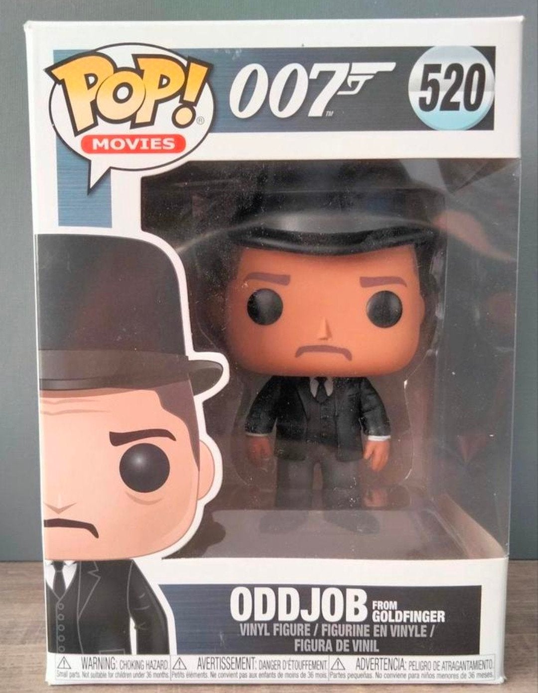520 Oddjob James Bond 007 Funko Pop, Ophalen of Verzenden, Zo goed als nieuw