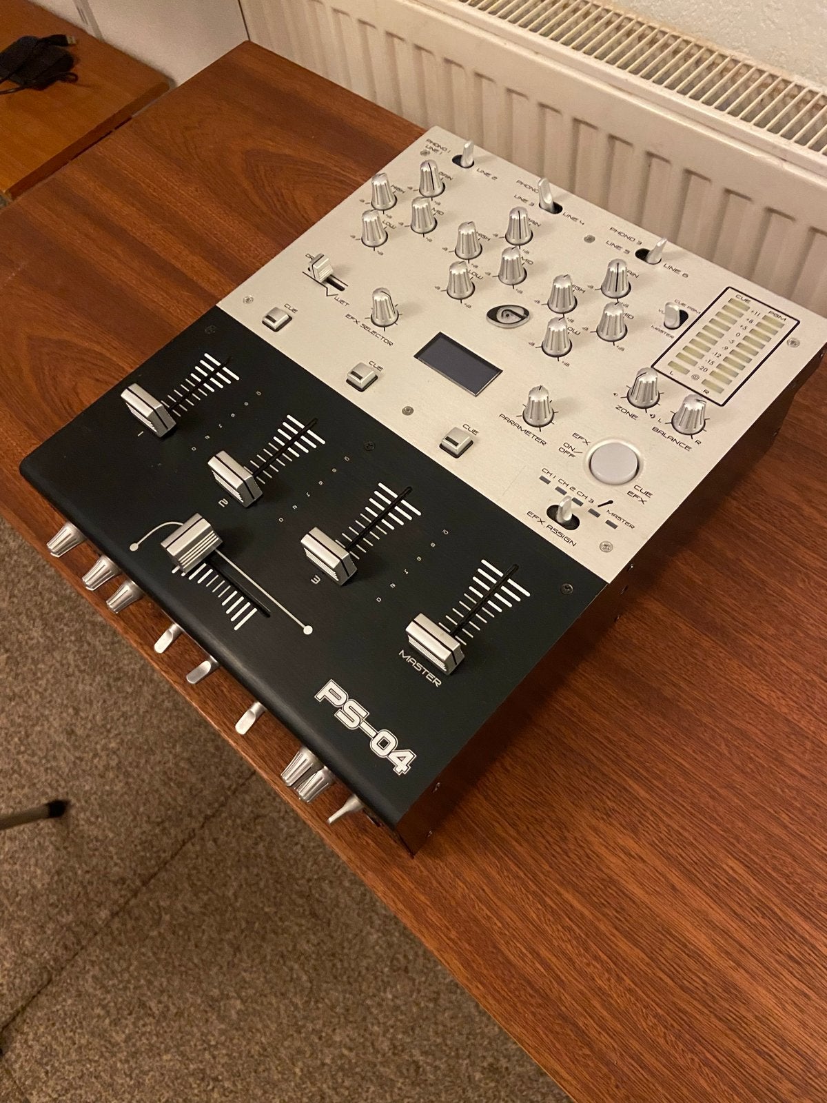 Gemini PS-04 DJ Mengpaneel - Zo goed als nieuw, Ophalen of Verzenden, Zo goed als nieuw, 5 tot 10 kanalen, Microfooningang