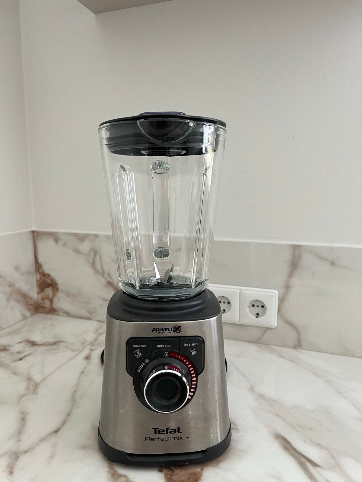 Tefal Perfectmix+ Blender, Gebruikt, 1 tot 2 liter, 3 snelheden of meer, Ophalen of Verzenden