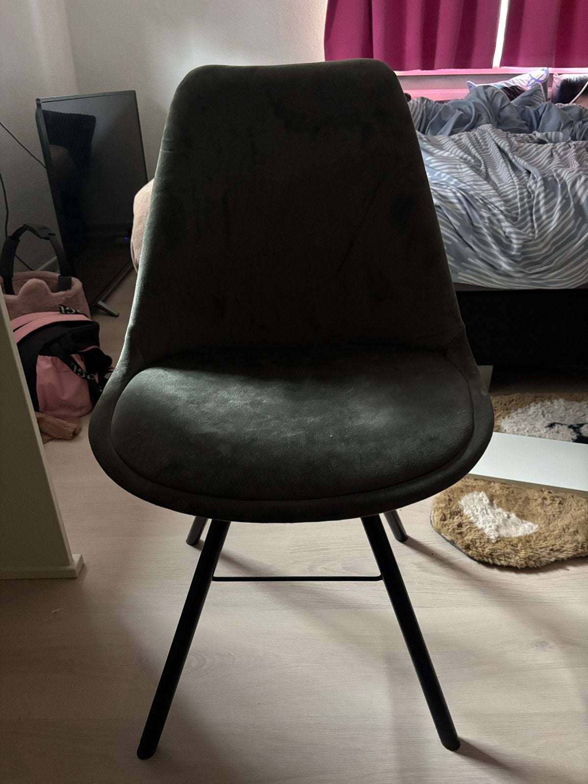 Twee eetkamerstoelen - Wegens verhuizing, Huis en Inrichting, Ophalen, Gebruikt, Twee, Overige kleuren