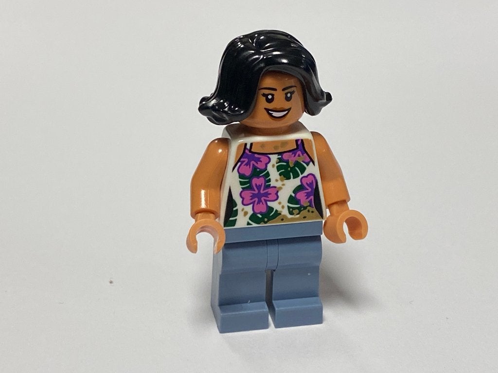 Lego Minifiguur Jurassic World jw120 Sammy, Jurassic World, Lego, Nieuw, Ophalen of Verzenden