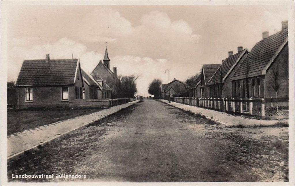 703-050-047 Landbouwstraat Julianadorp, Verzenden, Voor 1920, Noord-Holland