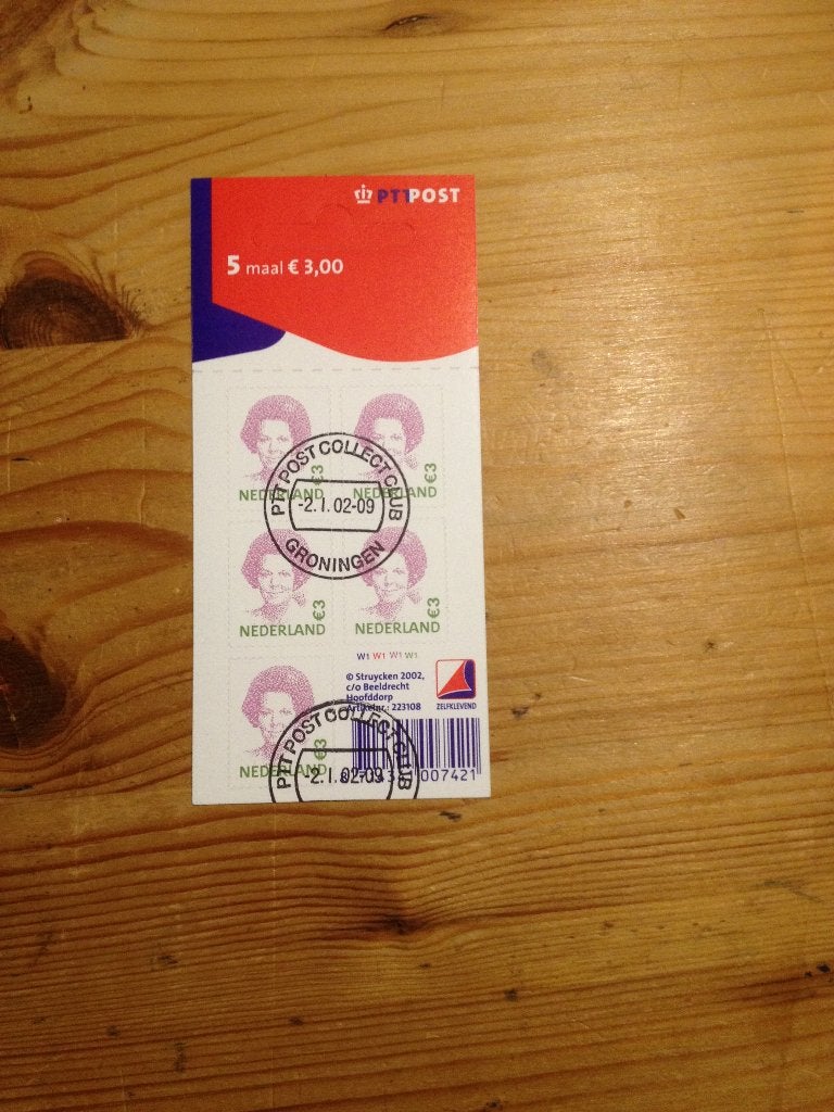 nederland gestempeld 2002 nr v2043, Ophalen of Verzenden, Na 1940, Gestempeld